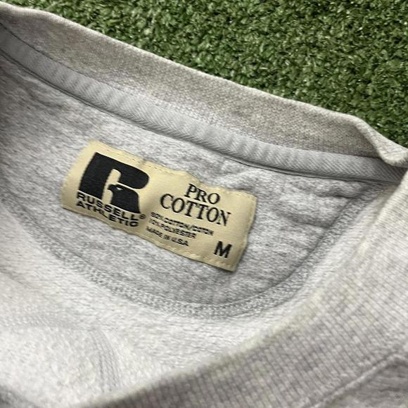 1990s Russel Athletic Grey Wrestling crewneck - Picture 6 of 6